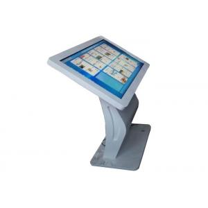 China Mall Advertising Touch Screen Display , All In One Pc Floor Standing Lcd Tv Kiosk supplier