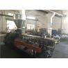 Dual Screw Plastic Extrusion Line Stable Running Higher Output Simple Operation