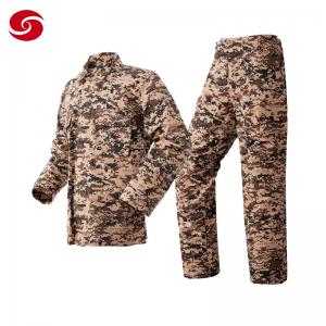 China Customized Chad Digital Camouflage Troop Military Nylon Uniform 220-240GSM supplier