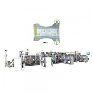 Baby Diaper Making Machine Full Servo Pampers Making Machine