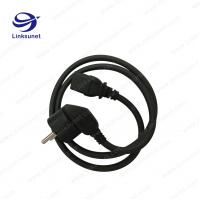 European Custom Cable Harness Power Line 3 G 0.75 Black Length Customized