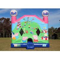 China Outdoor Commercial PVC Inflatable Bouncer House Peppa Pig Jumping Bouncy Castle Combo on sale