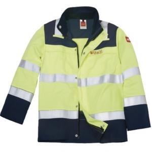 99% Cotton Anti Static FR Work jacket With Reflective Tape , HIVIS FR Work jacket Mens