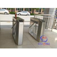 China Full automatic rotating gate tripodHalf Height Turnstiles in universal remote control on sale