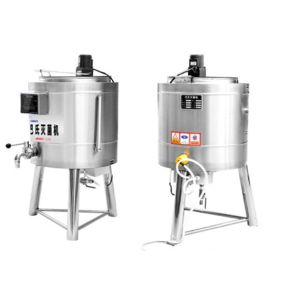 China small tank pasteurizer/pasturizer milk/10-150L per batch pasteurizer machines and prices wholesale