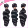 32" Jet Black Virgin Hair Queen Russian Hair AAAAAAA Loose Wave Long Hair