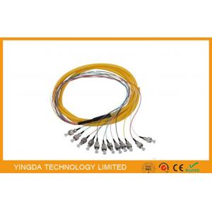 China FTTH Optic Fiber Pigtail FC UPC SM Single Mode Simplex 900um LSZH 5M Yellow 1310nm supplier