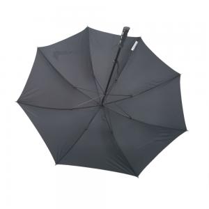 Tissu noir de pongé du cadre 190T de fibre de verre de parapluies de Carry Bag Custom Logo Golf