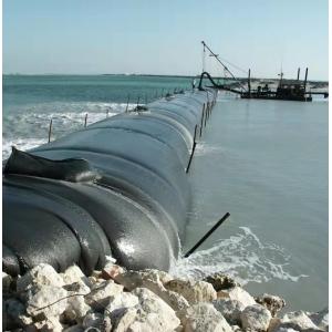 High Strength PP Woven Geotextile Bag / Geotube For Waste Water Treatment Or Marine Dredging Projects