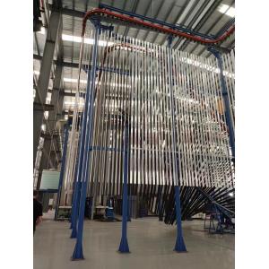 Automatic Vertical Powder Coating Line Equipment For Aluminium Alloy Profiles