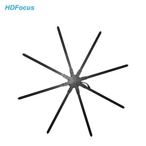 China HDFocus 150cm Eight Blades Hologram 3d Led Fan hdmi 8 Wings Wifi 3d Holographic Display Projector wholesale