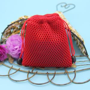 Colorful Small Bra Wash Bags , Firewood Sandwich Netting Mesh Clothes Bag
