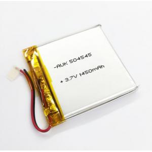 China 1450mAh 3.7V LiPo Lithium Polymer Battery Small 504545 For Tablet PC supplier
