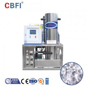 China Water Cooled 3 Tons Tube Ice Making Machine PLC Control Power Saving supplier