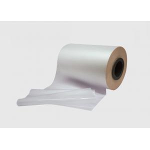 China 40-50mic PETG White Shrink Film For Sleeve Printing Milk White Golssy supplier
