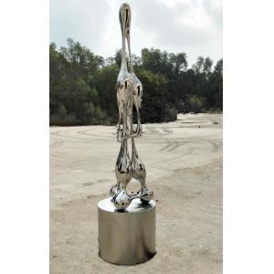 Durable Modern Metal Stainless Steel Sculpture Outdoor For Garden Decoration