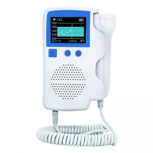 China ABS DC3.7V 3MHz Fetal Doppler Heartbeat Detector For Clinic supplier