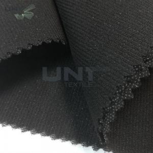 China 100% Polyester Mesh New Warp Knit Woven Fusible Interlining Fabric For Suit Uniform Clothing supplier