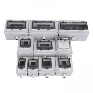 China Wall Electric Enclosure Plastic Switch Circuit breaker Box IP67 Waterproof Outdoor 2 3 4 5 6 8 10 12 16 18 Way supplier