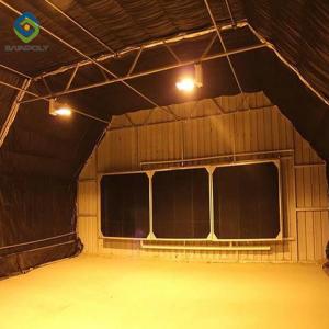 40m Auto Plastic Film Light Deprivation Greenhouse For Herbs