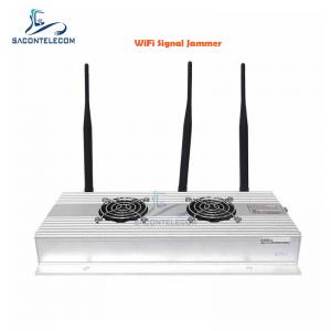 China 9 Watts Wifi Signal Jammer 3 Channels 2.4G 5.2G 5.8G 100m With AC Adapter supplier