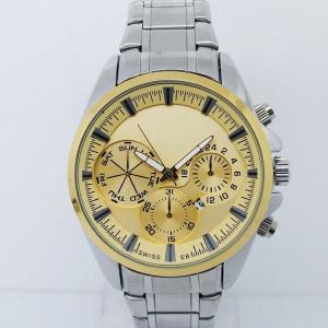 2014 fashion stainless steel casual men's watch