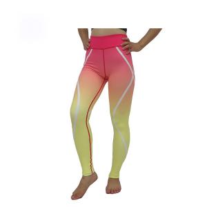 China Lightweight Fitness Ladies Shaping Workout Leggings Yoga Athletic Wear Anti UV supplier