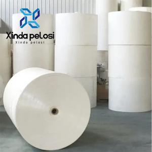 China Custom Recycled PE White Kraft Packaging Paper Roll 305GSM 335GSM supplier