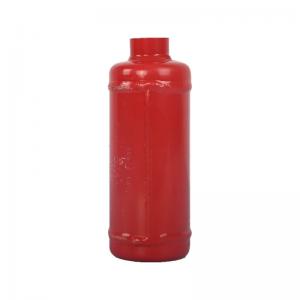 5L Red Empty Fire Extinguisher Cylinder With Pressure 15MPa Testing Pressure 2.4MPa