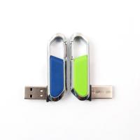 China 180 Degree Plastic And Metal USB Flash Drive Fast Speed 80MB/S 2.0 UDP Inside on sale