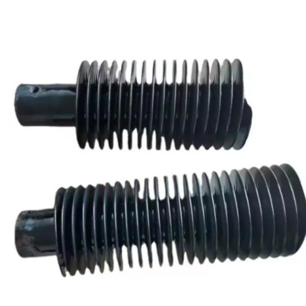 DELLOK Extrusion Process Low Fin Tube With Galvanizing Coating And Customized Fin Space
