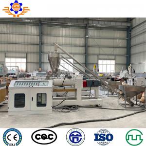 China Plastic Electric Channel Pvc Cable Trunking Pvc Profile Extruder Machine Line supplier