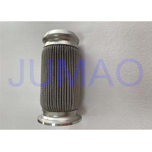 China Custom Stainless Steel Pleated Filter Element With Good Air Permeability supplier