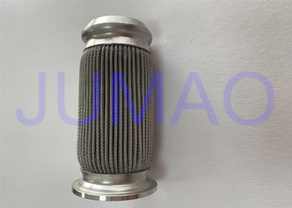Custom Stainless Steel Pleated Filter Element With Good Air Permeability