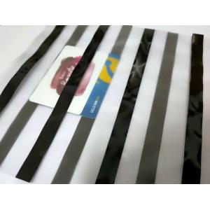 China 0.04mm PVC Card A4 A3 Size Magnetic Stripe Coated Overlay Film supplier