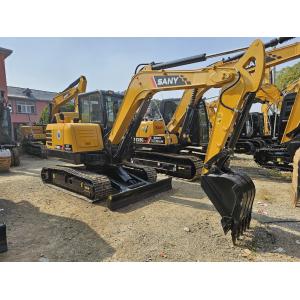 Secondhand Small Mechanical Digger 43kw Used 6t Mini Excavator Sy60c PRO