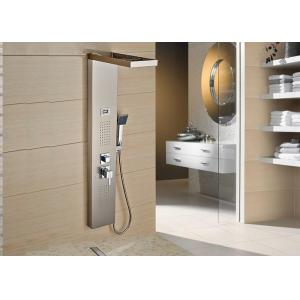 China Bathroom Wash ROVATE Shower Panel System 5 Years Warranty With ABS Hand Shower supplier