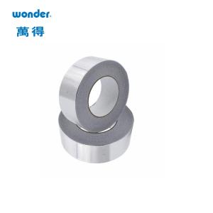 Sealing Aluminum Foil Waterproof Tape , Silver Self Adhesive Aluminium Tape