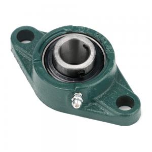 China RSR Seals SBLF205 Pillow Block Flange Bearing With 25mm Bore Cast Iron Housing supplier