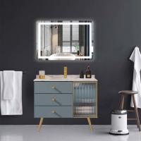 China Ceramic Basin Bathroom Furniture Cabinets Floating Bathroom Vanity Environmentally Friendly on sale