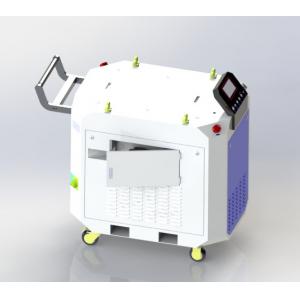 500W 0.8Mpa Laser Descaling Machine , Laser Paint And Rust Removal Tool