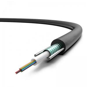 China Black LZSH Jacket 12 Cores G652 Fiber Optic Cable supplier