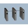 Full Automatic Flap Barrier Gate Fast Speed Pedestrian Control 0.4S Adjustable