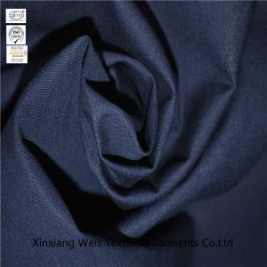 Navy Blue 80% Cotton 20% Polyester Cvc 24s*24s 220g Fire Retardant Fabric