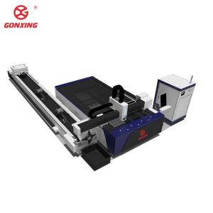 China Máquina de corte por láser de fibra CNC para lámina y tubo 5000 KG wholesale
