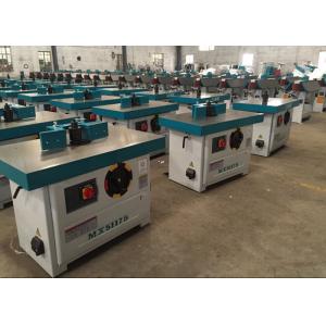 Wood Processing Portable Spindle Moulder Double Heads With 1130*670mm Table
