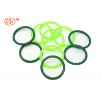 China AS568 Standard Silicone O Rings Clear And Green FDA Grade / Silicon Rubber Rings on sale
