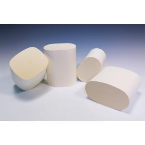 China Thin 3 way Honeycomb Ceramic Filter , Round Cordierite Substrate supplier