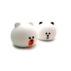 Silicone Colorful Cute Bear Night Light,cute little,silicone household items