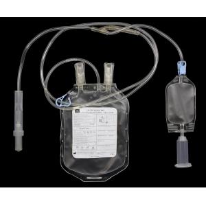 Hospital Sterile Blood Tubing Set Single 250ml PVC Disposable Blood Bag